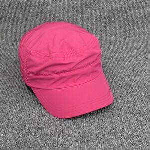 Puma Hat Cap Strap Back Pink Army Cadet Lightweight Run Hike Gym Outdoor Womens